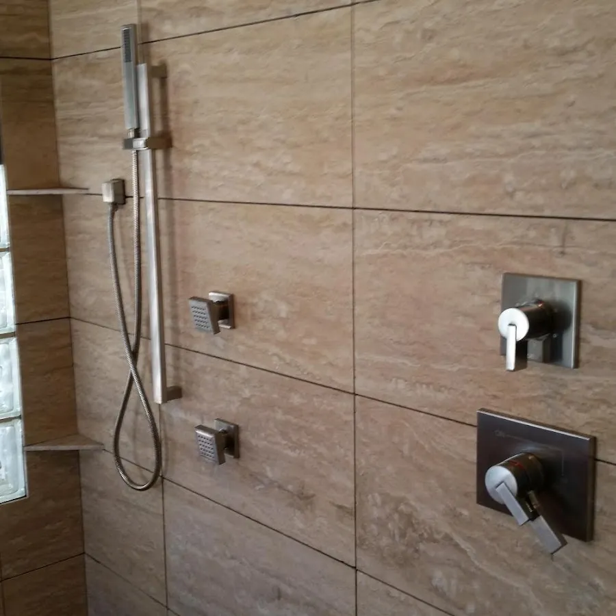 Shower fixture installation for Frozen Pipe Repair in Keyes